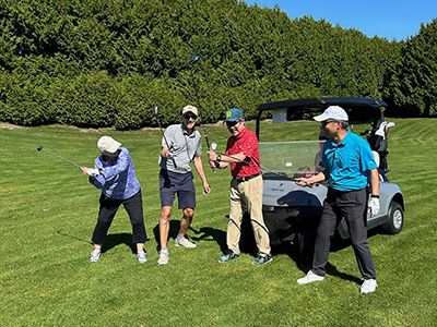 Players at CPABC 2024 Golf Tournament