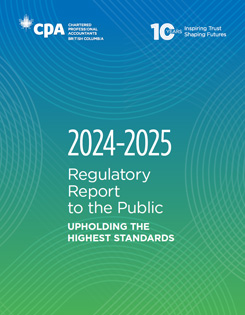 2024/25 Regulatory Report to the Public 2024/25 Regulatory Report to the Public